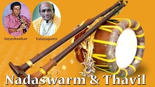 Nadaswaram amp Thavil  For Marriage Functions  Classical Instrumental  Jayashankar amp Valayapatti [upl. by Hazeefah508]