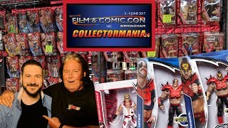 TOY HUNT  COLLECTORMANIA COMIC CON  Birmingham 2017  WWE Mattel Wrestling Figure Fun 51 [upl. by Bajaj556]