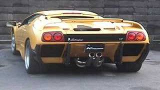 ②Lamborghini Diablo Exhaust Sound マフラー音 Kreissieg [upl. by Emmeram571]