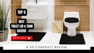 Best Toilet Lid amp Tank Covers On Amazon  Top 5 Product  Tested amp Reviewed [upl. by Thorncombe]