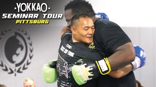 YOKKAO Muay Thai Seminar USA Tour 2022  Saenchai and Superlek  Pittsburgh [upl. by Kris338]