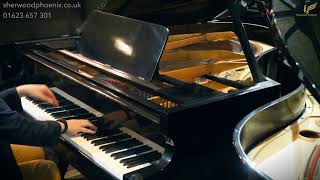 Danemann London Black Grand Piano No SP23666  Demonstrated by Sherwood Phoenix [upl. by Loria]