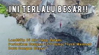 INI TERLALU BESAR  LANDSLIP DI AIR YANG DALAM ‼️ [upl. by Nolyat]