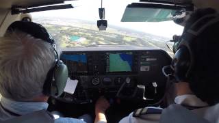 Cessna 182 G1000 GMH Approach and Circuits 14 December [upl. by Tomasina]