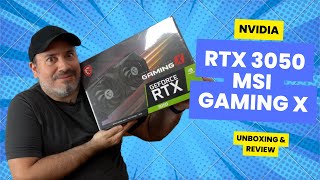 Para Jugar todo en FULL HD MSI RTX 3050 Gaming X Unboxing amp Review en español [upl. by Jorin]