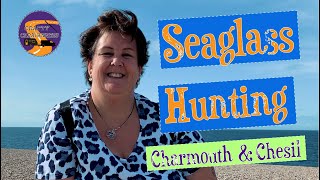 Seaglass Hunting at Charmouth and Chesil  A tale of two beaches [upl. by Titos73]