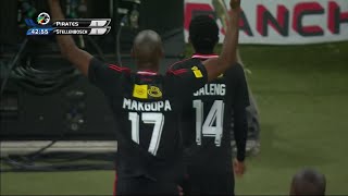 All the goals in seSotho  Orlando Pirates v Stellenbosch FC  MTN8 [upl. by Yelhsa907]