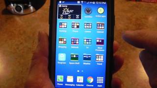 Samsung Galaxy S4 Touchwiz Home Error Message [upl. by Fransis]