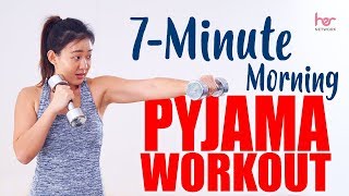 7Minute New Year Pyjama Workout  Lose 8lbs in 4 Weeks  Joanna Soh [upl. by Liakim]