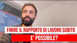 Lavoro badante terminare un rapporto di lavoro subito è possibile Ecco la spiegazione [upl. by Radnaxela]