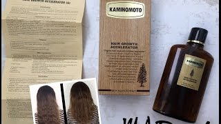 Porost włosów wcierka Kaminomoto Hair Growth Accelerator [upl. by Acinahs]