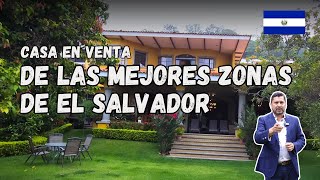 11 Millones cuesta esta HERMOSA CASA en una de las ZONAS mas EXCLUSIVAS de EL SALVADOR [upl. by Eoz365]