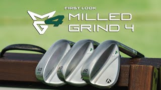 Testing The BRAND NEW Milled Grind 4 Wedge  TaylorMade Golf [upl. by Meara]