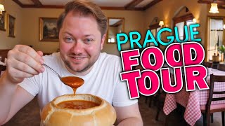 Epic Prague Food Tour  15 MustTry Czech Food at Pragues Best Restaurants [upl. by Oah]