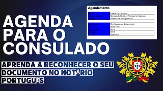 PASSO A PASSO AGENDAMENTO ONLINE NO CONSULADO PORTUGUÊS EM LUANDAPARA RECONHECER O DOCUMENTO✔✔ [upl. by Alyks]