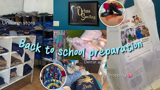 Back to school preparation shopping and dentist appt Life With Abri [upl. by Gentille]