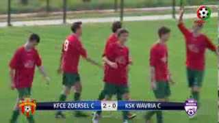 KFCE Zoersel  KSK Wavria Creserven [upl. by Ysirhc]