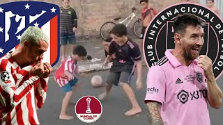 MUNDIAL DE CLUBES atlético de Madrid x INTER miame futebol campeonato mundial wtfuts [upl. by Aiclef698]