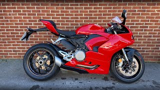 Ex Demo Ducati Panigale V2 24 Reg 226 miles £15995 [upl. by Pepillo569]