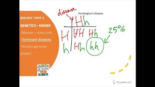 B3 Genetics  Higher  Triple  Edexcel GCSE Science  Jarrow School [upl. by Fretwell]