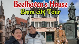 VISITING BEETHOVEN’S HOUSE IN BONN GERMANY  CITY TOUR TRAVEL GUIDE [upl. by Gordy]