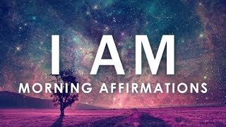 POWERFUL POSITIVE Morning Affirmations for POSITIVE DAY WAKE UP 21 Day quotI AMquot Affirmations [upl. by Severn820]