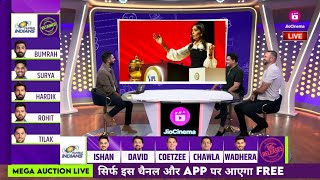 IPL 2025 Mega Auction Live  IPL 2025 Mega Auction Live Streaming Channel  Mega Auction 2025 Live [upl. by Yelac]