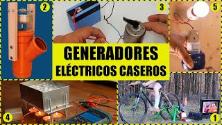 ⚡ ​TOP 5 Generadores Eléctricos Caseros que TÚ MISMO puedes construir paso a paso  Bricologia [upl. by Harve935]