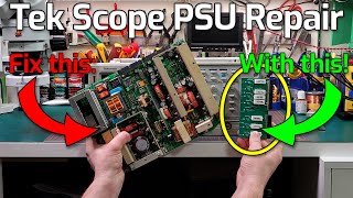 Tektronix TDS600700 Scope PSU Repair [upl. by Kurt]