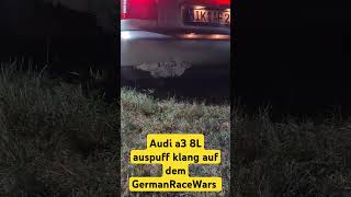 Audi a3 8l auspuff Sound audia3 audia38l Audi dsgarage shortsvideo shortsviral viralshorts [upl. by Cost]