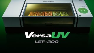 Impressora UV VersaUV LEF300 [upl. by Ahsital41]