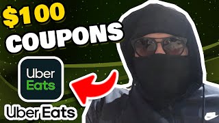 Uber Eats Promo Code 2023  UNREAL Uber Eats Coupon Code 100 or Free Food [upl. by Woolson]