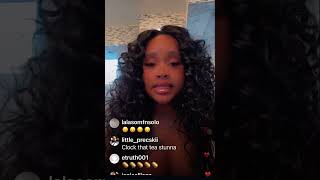 Stunna Girl on live  Roasting Ahna Mac how she got shot her show amp shutting down rumors [upl. by Nerha898]