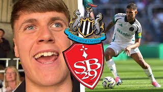 WIN TO END PRE SEASON NEWCASTLE VS BREST VLOG 10 [upl. by Filberto]