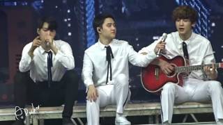 FANCAM 170226  EXOrDIUM In Manila  Acoustic Medley [upl. by Ludlew599]