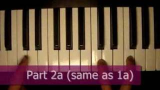 How to play Human by The Killers on piano [upl. by Ecinerev658]