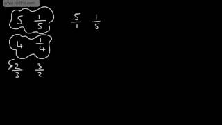 91 GCSE Maths  What is a Reciprocal  Reciprocals  Higher and Foundation [upl. by Seta]