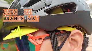 UVEX Eyewear and Helmet with Twitter Gravel 2021 at Cycloinc [upl. by Sutton]