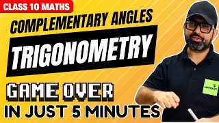 Complementary Angles Class 10 Trigonometry Class 10  Introduction to Trigonometry Class 10 [upl. by Akfir]