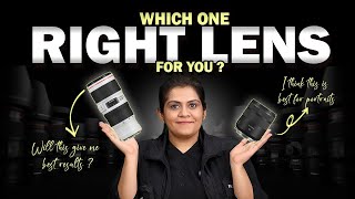 Which one is right lens  Explained in Depth  Photography amp Cinematography Course Series [upl. by Norford]