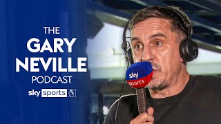 Brighton dismantled Manchester United Its concerning  The Gary Neville Podcast [upl. by Leinahtan901]