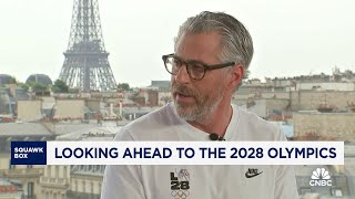 LA 2028 chairman Casey Wasserman on looking ahead to the 2028 Olympics [upl. by Adnol146]