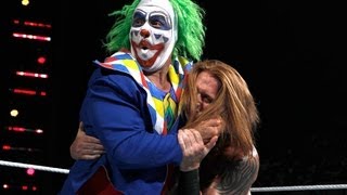 Doink the Clown vs Heath Slater Raw July 2 2012 [upl. by Nnadroj]