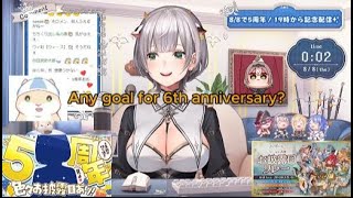 Hololive【Shirogane Noel】Whats Noel Danchous target for 6th anniversary【Engsub】 [upl. by Gnuh]