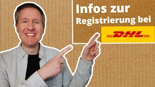 Bei DHL registrieren für Packstation Ablageort Bonuspunkte … [upl. by Byrdie]