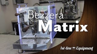 Bezzera Matrix Espresso Machine [upl. by Larson112]