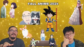 Reacting To Fall Anime 2024 Trailers [upl. by Jobe379]