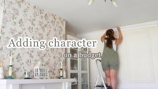 Add Character to Your Living Room Cheap amp Easy ft DIY Wall Coving 🔨 [upl. by Moreno]