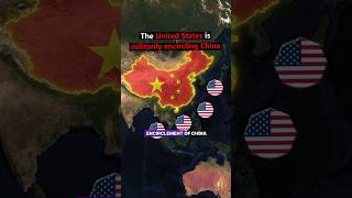 If China and the United States go to war can China break through the encirclement of the US [upl. by Colene31]