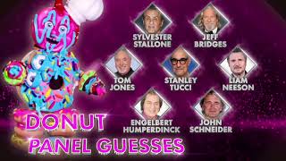 Donut Panel Guesses  The Masked Singer Season 10 Finale [upl. by Yann]